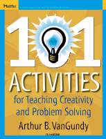Arthur B. Vangundy - Creativity And Problem Solving.pdf